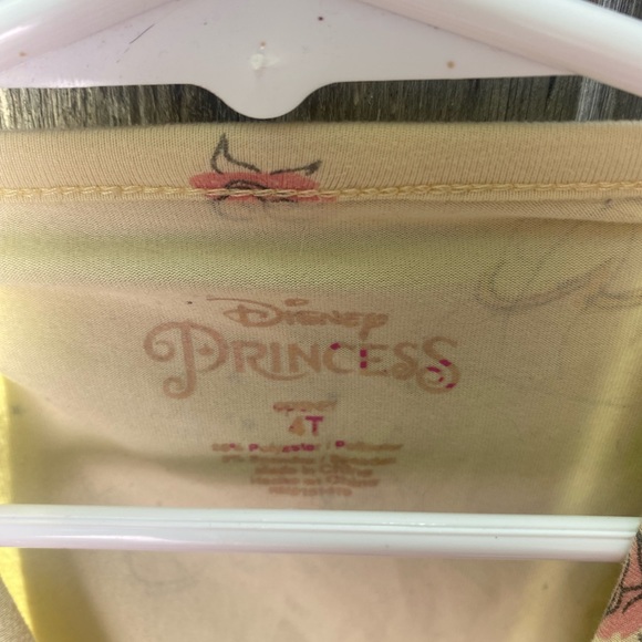 Disney beauty and the beast printed a-line dress size 4t - Picture 4 of 4